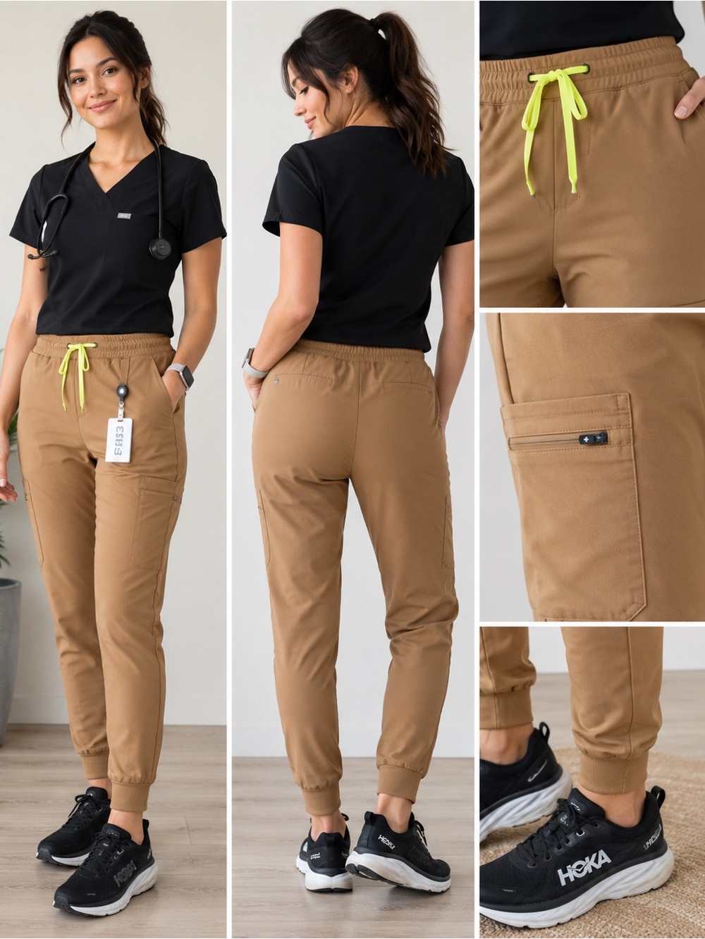 FIGS Technical Collection Zamora Jogger Scrub Pants, Women’s Size Small (S).